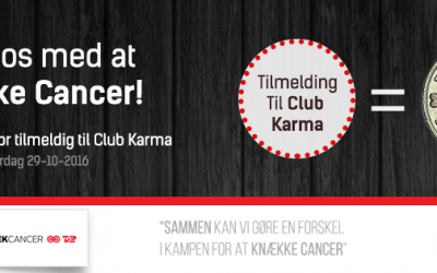 Knæk Cancer – Tilmeld dig Club Karma